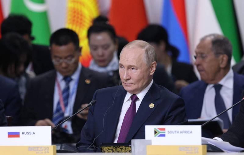 Putin addresses threats to Russia’s security and the Middle East at BRICS Plus meeting