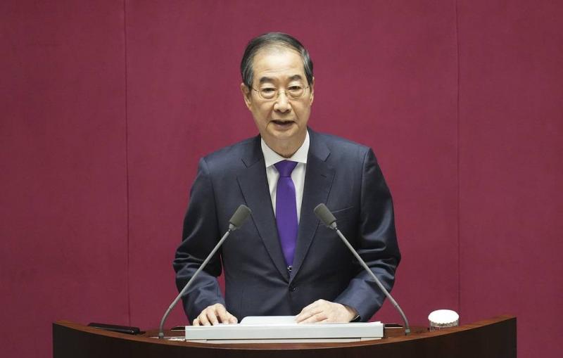 Parliament impeaches South Korean acting president