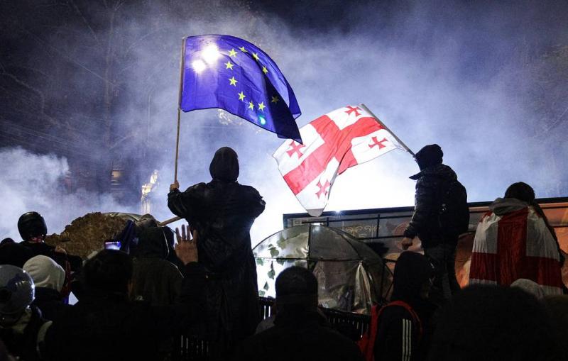 Over 100 members of Georgian law enforcement injured in Tbilisi protest rallies