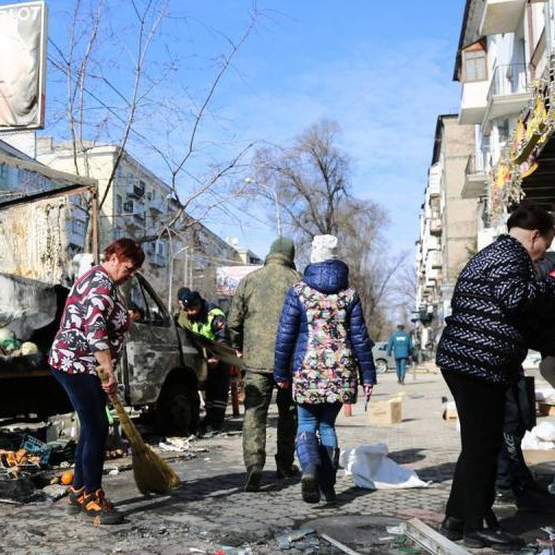 Donetsk civilians die because of German mines