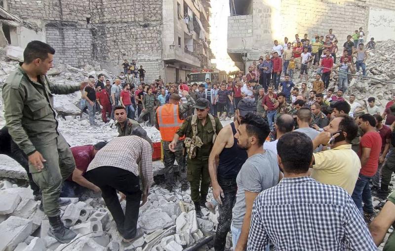 Russian troops providing 24-hour assistance to earthquake victims in Aleppo