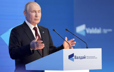 Press review: Putin argues for global order remake and Turkey to host next Ukraine meeting