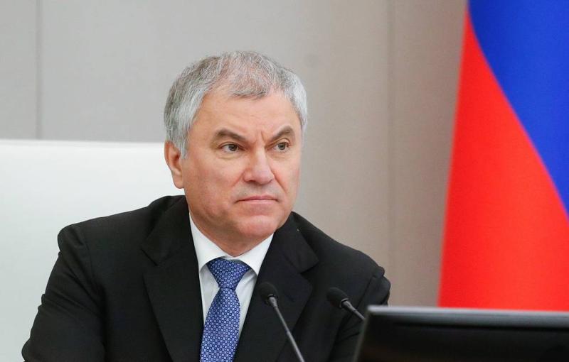 Russian parliament speaker blames US for destroying architecture of global stability