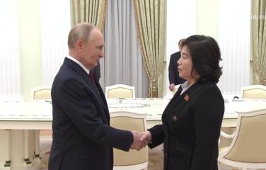 Путин принял главу МИД КНДР в Кремле