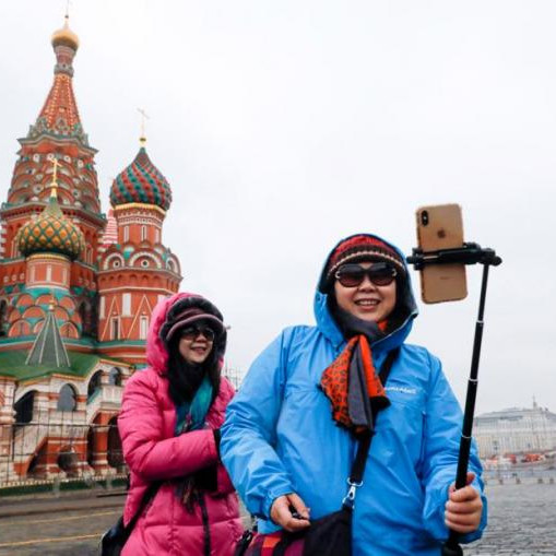 Турпоток иностранцев в Россию в январе...