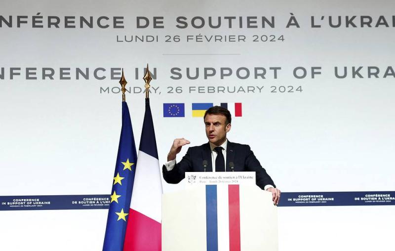 Press review: Macron waxes Napoleonic with troop talk and Houthi whodunit on Red Sea cable