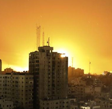 Israel delivers strikes on residential areas in central, north Gaza