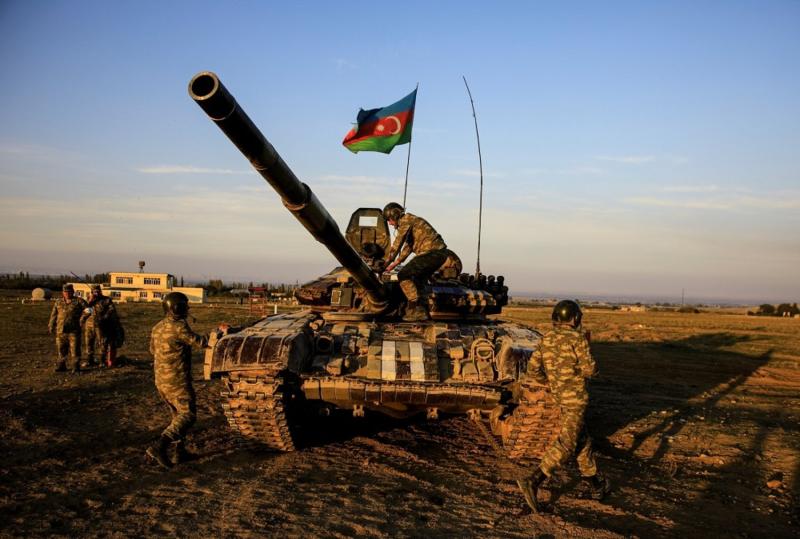 Azerbaijani army resumes fighting in Nagorno-Karabakh