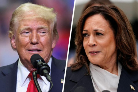 Trump beats Harris in US voter support by two percentage points