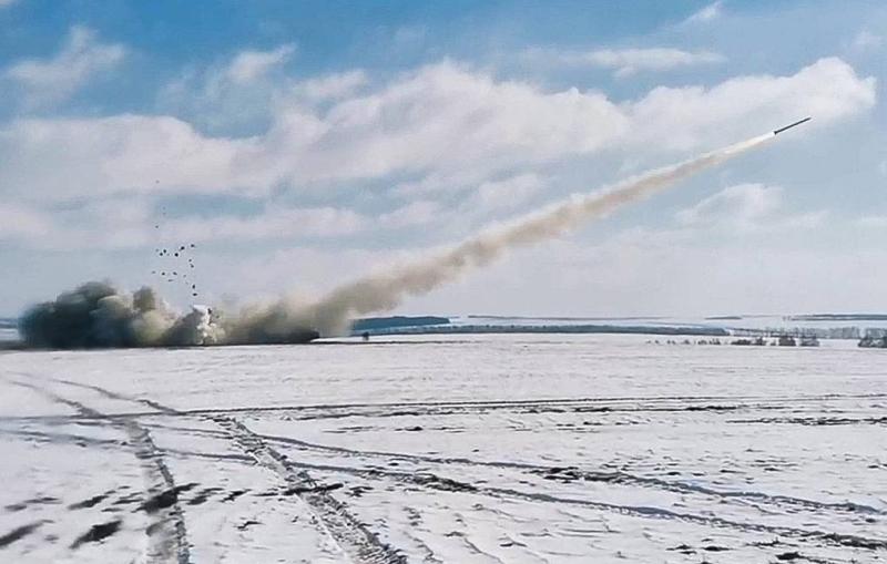 Russian army hits two Ukrainian ammunition depots